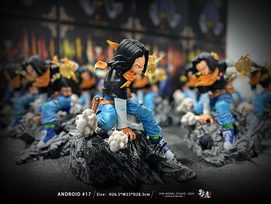 Dragon Ball Dim Model Studio Android 17 C17 Resin Statue [CHINA STOCK]