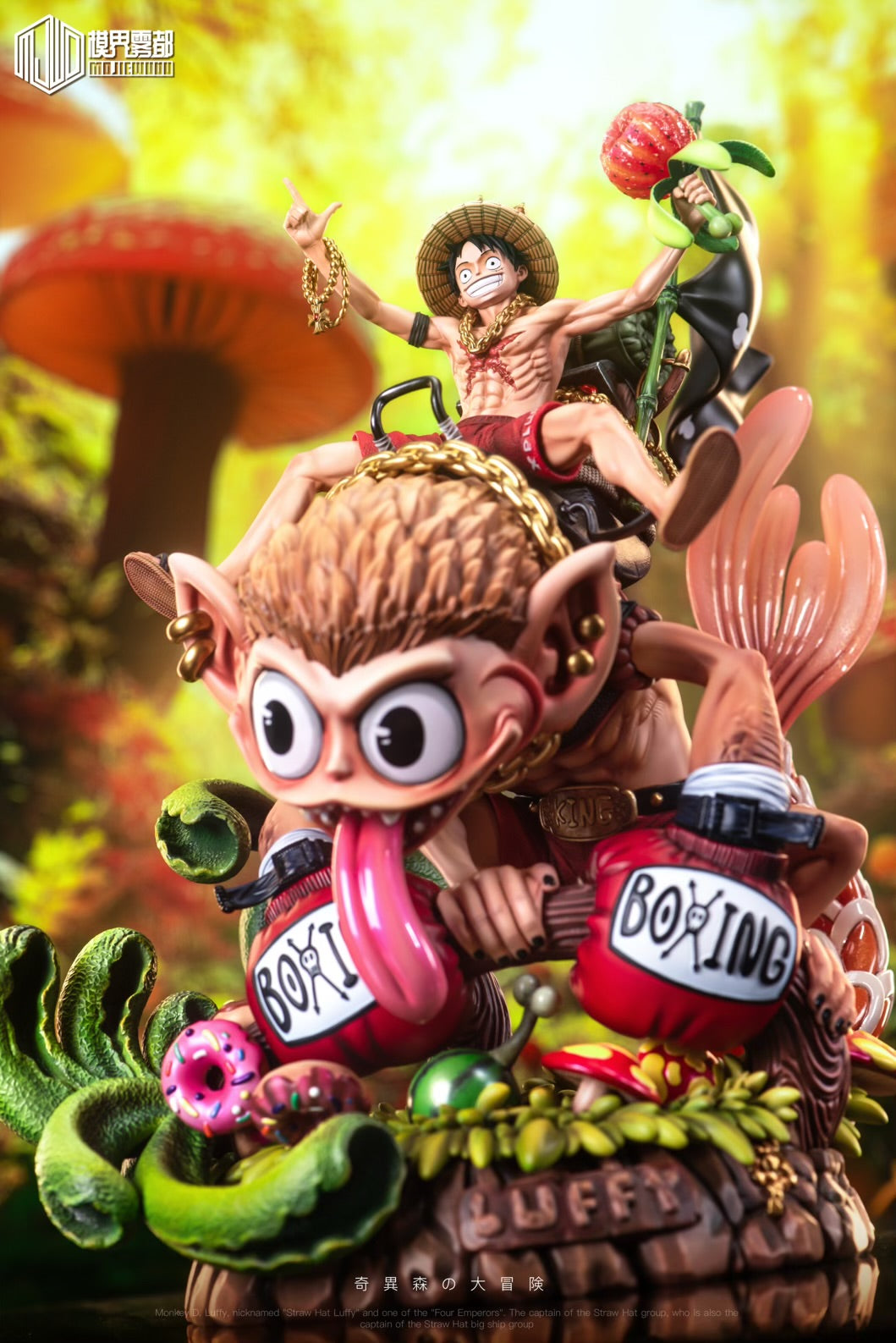 One Piece MJWD Studio Monkey D Luffy Resin Statue [PRE-ORDER]