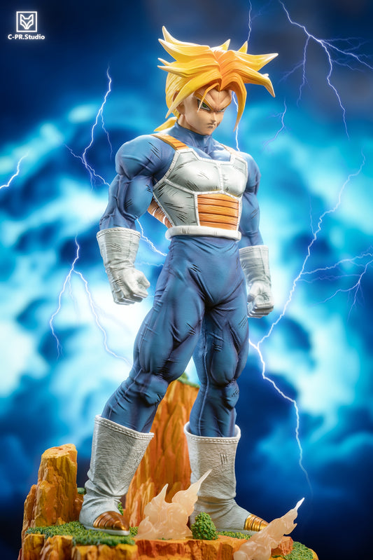 Dragon Ball Cpr Studio Trunks Saiyan Armor Resin Statue [CHINA STOCK]