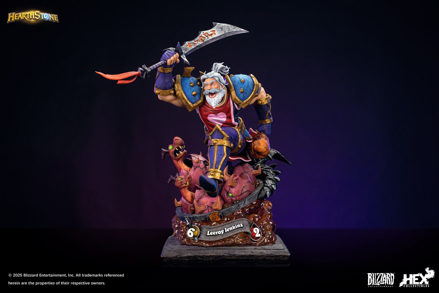 World of Warcraft HEX Collectibles Leeroy Jenkins Licensed Resin Statue [PRE-ORDER]