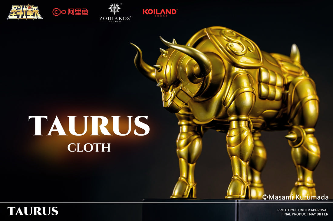 Saint Seiya Zodiakos Studio Taurus Cloth Licensed Resin Statue