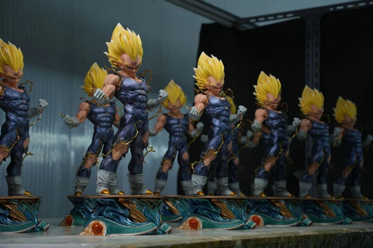 Dragon Ball Last Sleep Studio Majin Vegeta Real Style Resin Statue - China Stock