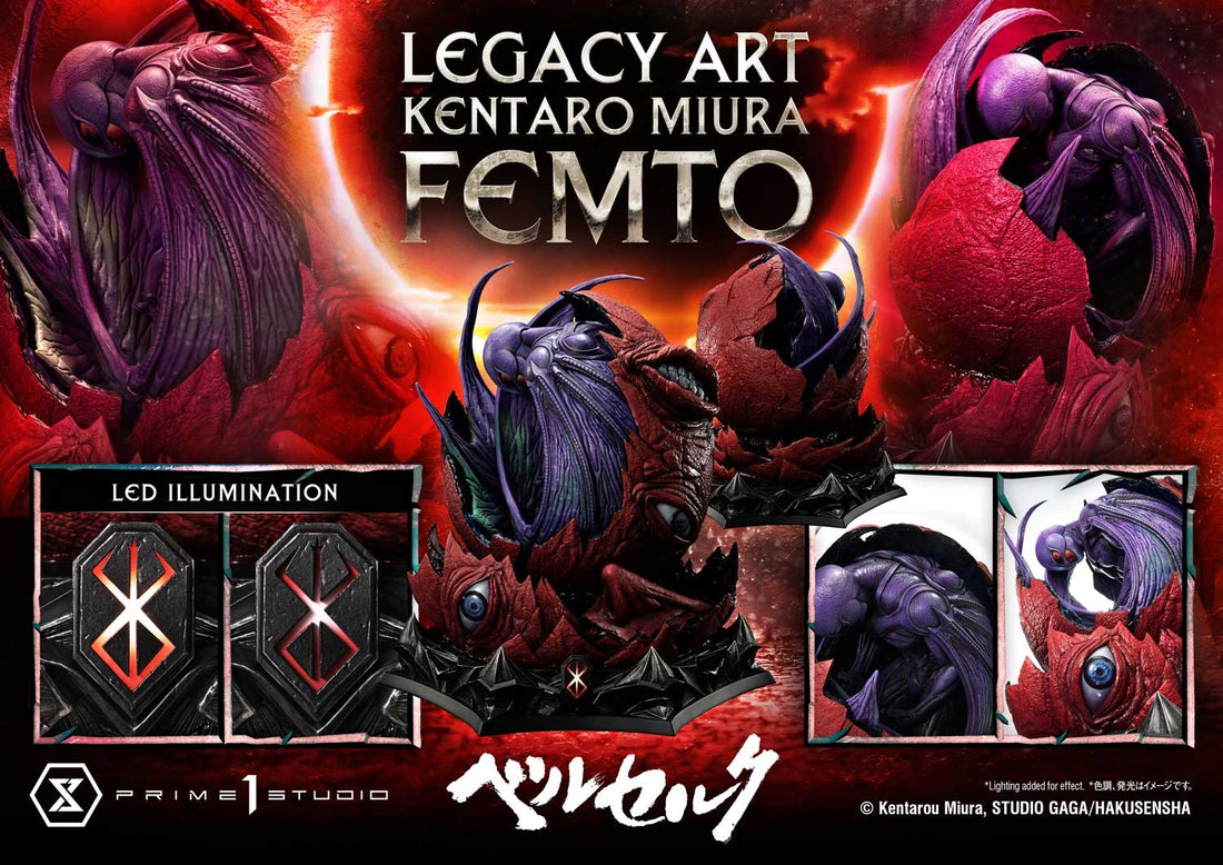 Berserk Prime 1 Studio Legacy Art Kentaro Miura Femto Licensed Resin Statue