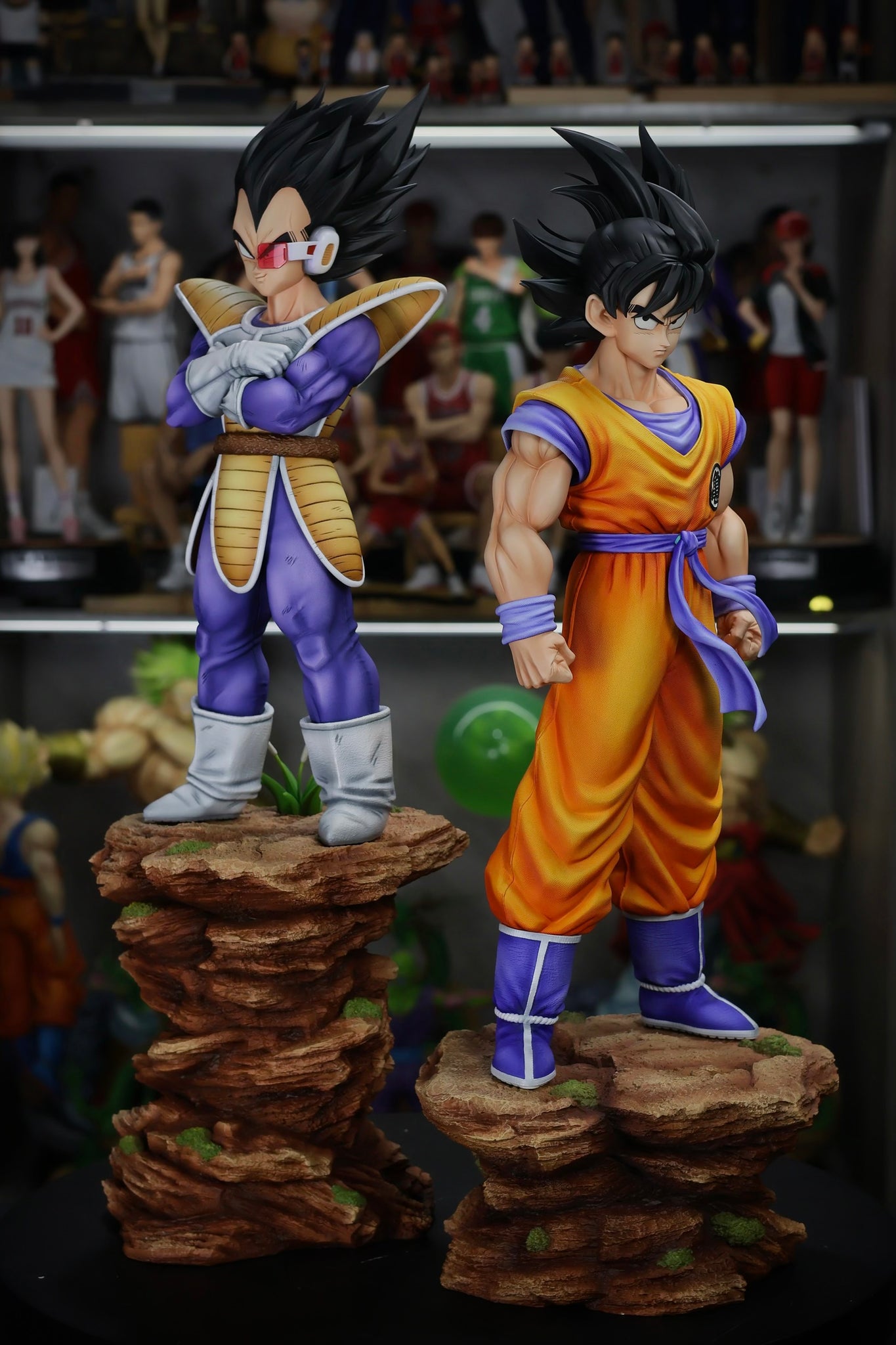 Dragon Ball Infinite Studio Goku VS Vegeta Resin Statue [PRE-ORDER]