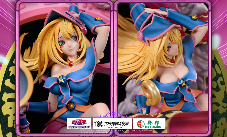 Yu Gi Oh Shi Yue Wu Tong Studio Black Magician Girl Licensed Resin Statue [PRE-ORDER]