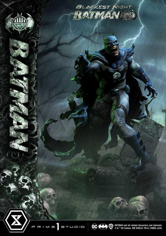 DC Comics Prime 1 Studio Batman Blackest Night Licensed Resin Statue - Preorder