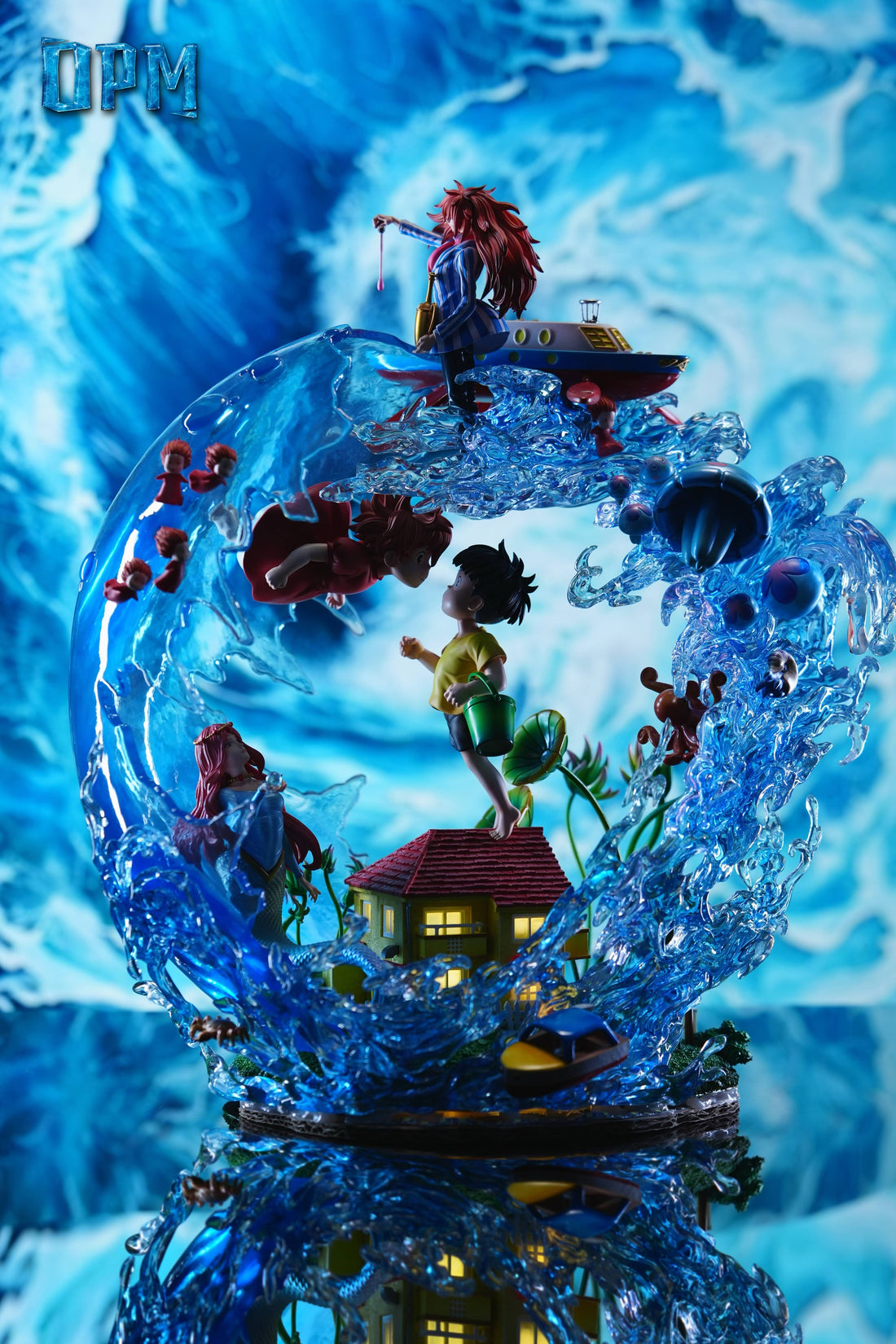 Ponyo on the Cliff OPM Studio Ponyo V2 Resin Statue