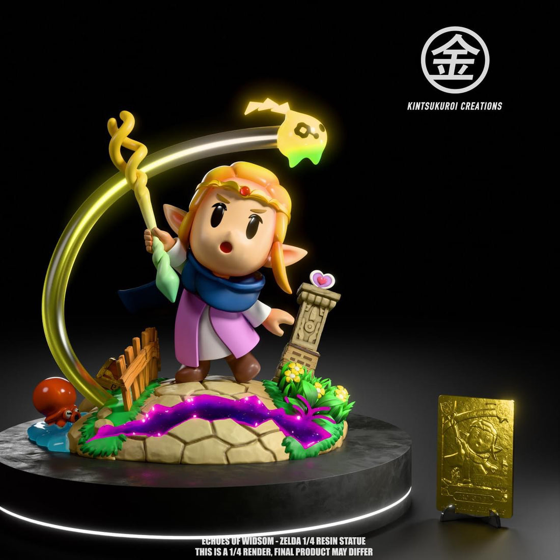 The Legend Of Zelda Kintsukuroi Creations Echoes of Wisdom Resin Statue [PRE-ORDER]