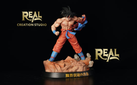 Dragon Ball Real Creation Studio Goku Resin Statue - Europe Stock