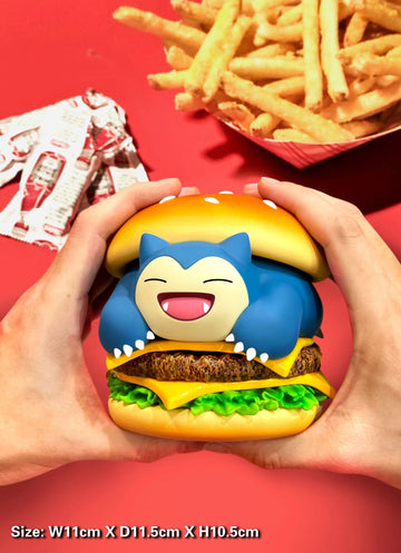 Pokemon PPAP Studio Hamburger Snorlax Resin Statue [PRE-ORDER]