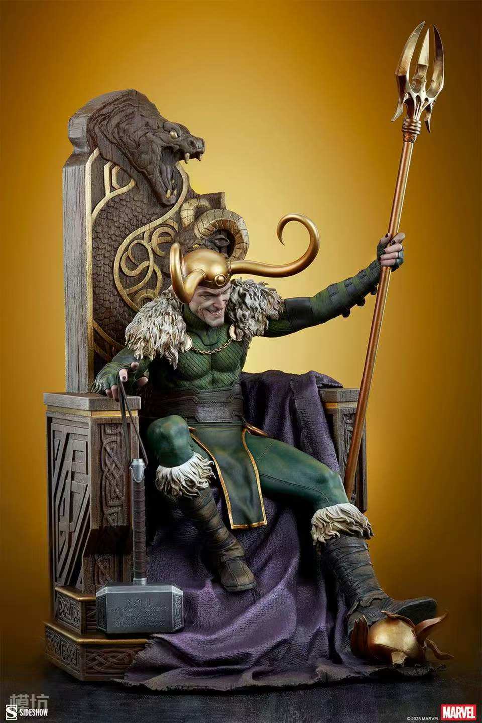 Marvel Sideshow Loki Premium Format Licensed Resin Statue