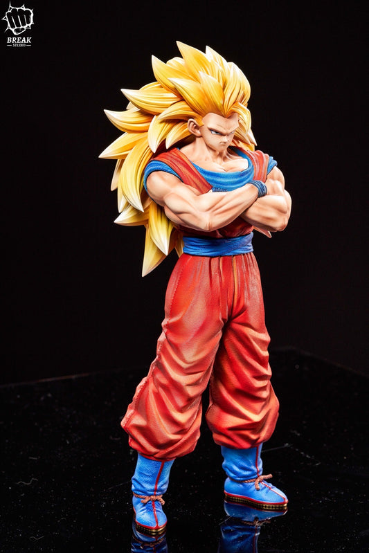 Dragon Ball Break Studio Goku SSJ3 Super Saiyan 3 Resin Statue - Preorder