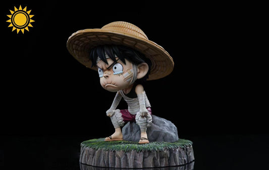 One Piece Sun Studio Childhood Bandage Luffy Resin Statue [PRE-ORDER]