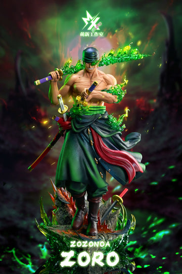 One Piece Mengxin Studio Onigashima Roronoa Zoro Resin Statue [PRE-ORDER]