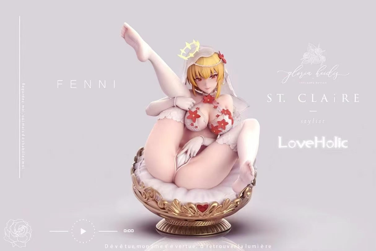 Snowbreak: Containment Zone LoveHolic Studio Wedding Dress Fenny Golden Resin Statue [PRE-ORDER]