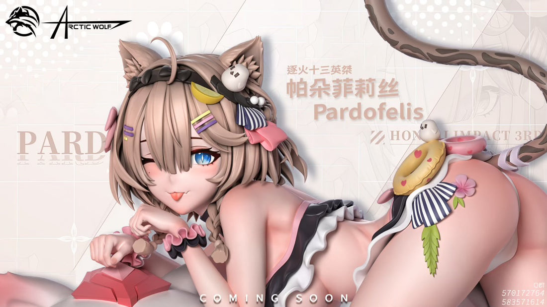 Honkai Impact Arctic Wolf Studio Swimsuit Pardofelis Resin Statue