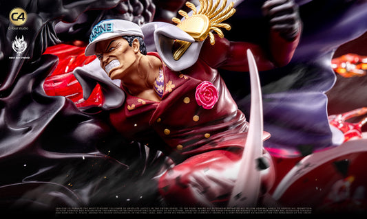 One Piece BBS x C4 Studio Battle #1 Akanu Resin Statue - Preorder