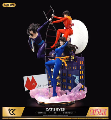 Cat's Eye Cartoon Kingdom Studio Rui x Hitomi x Ai Kisugi Licensed Resin Statue [PRE-ORDER]