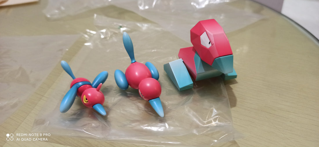 Pokémon LM Studio Porygon Set Resin Statue