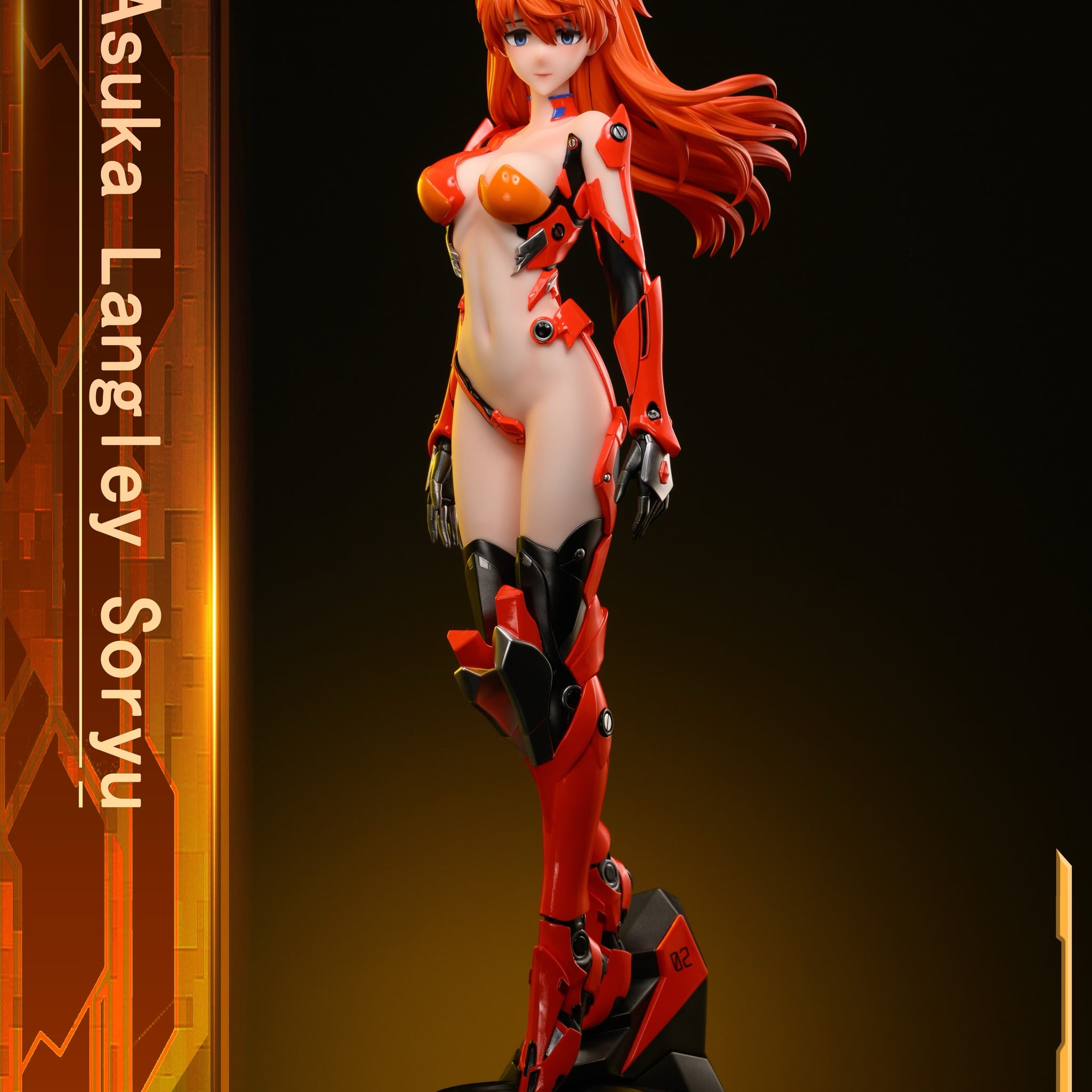 Neon Genesis Evangelion Lou Lan Studio Mecha Soryu Asuka Langley Resin Statue [PRE-ORDER]