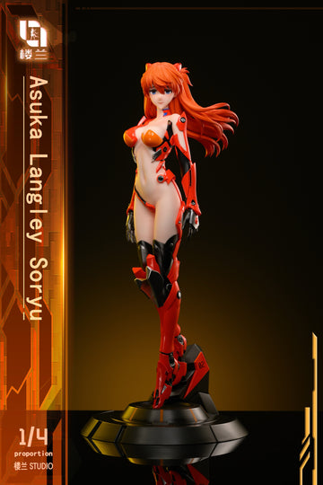 Neon Genesis Evangelion Lou Lan Studio Mecha Soryu Asuka Langley Resin Statue [PRE-ORDER]