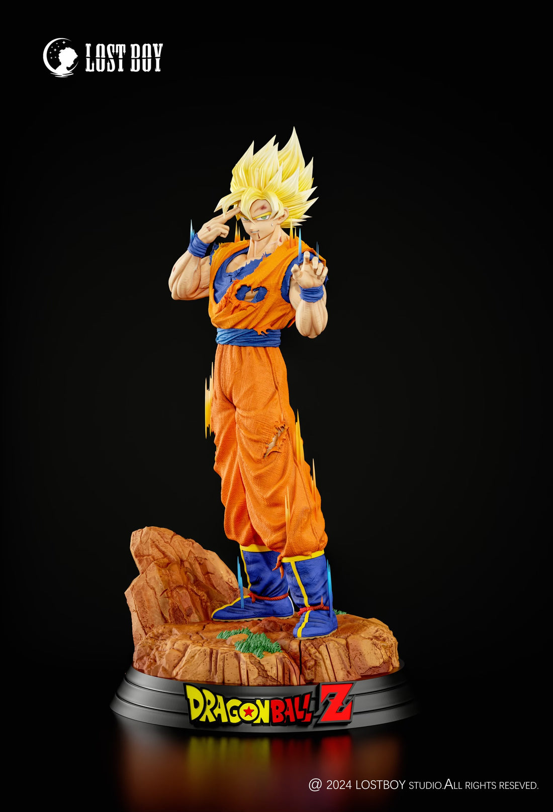 Dragon Ball Lost Boy Studio Goodbye Son Goku Resin Statue