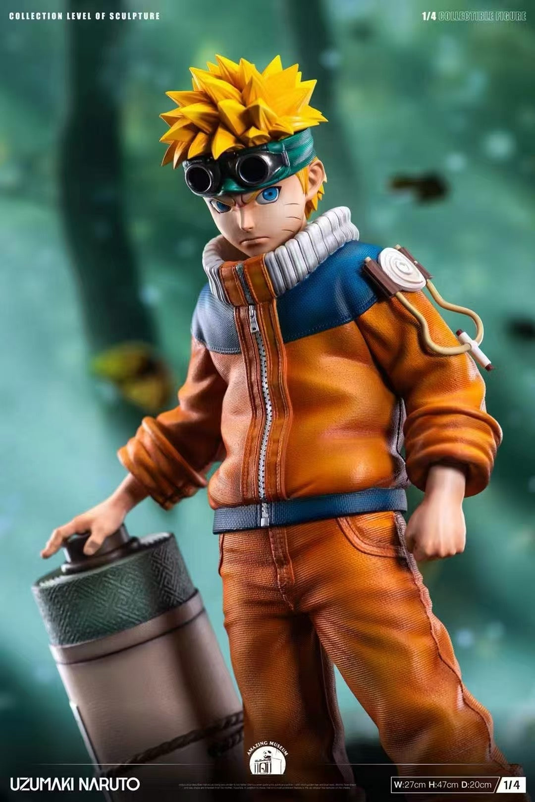 Naruto Amazing Museum Studio Naruto Uzumaki Resin Statue