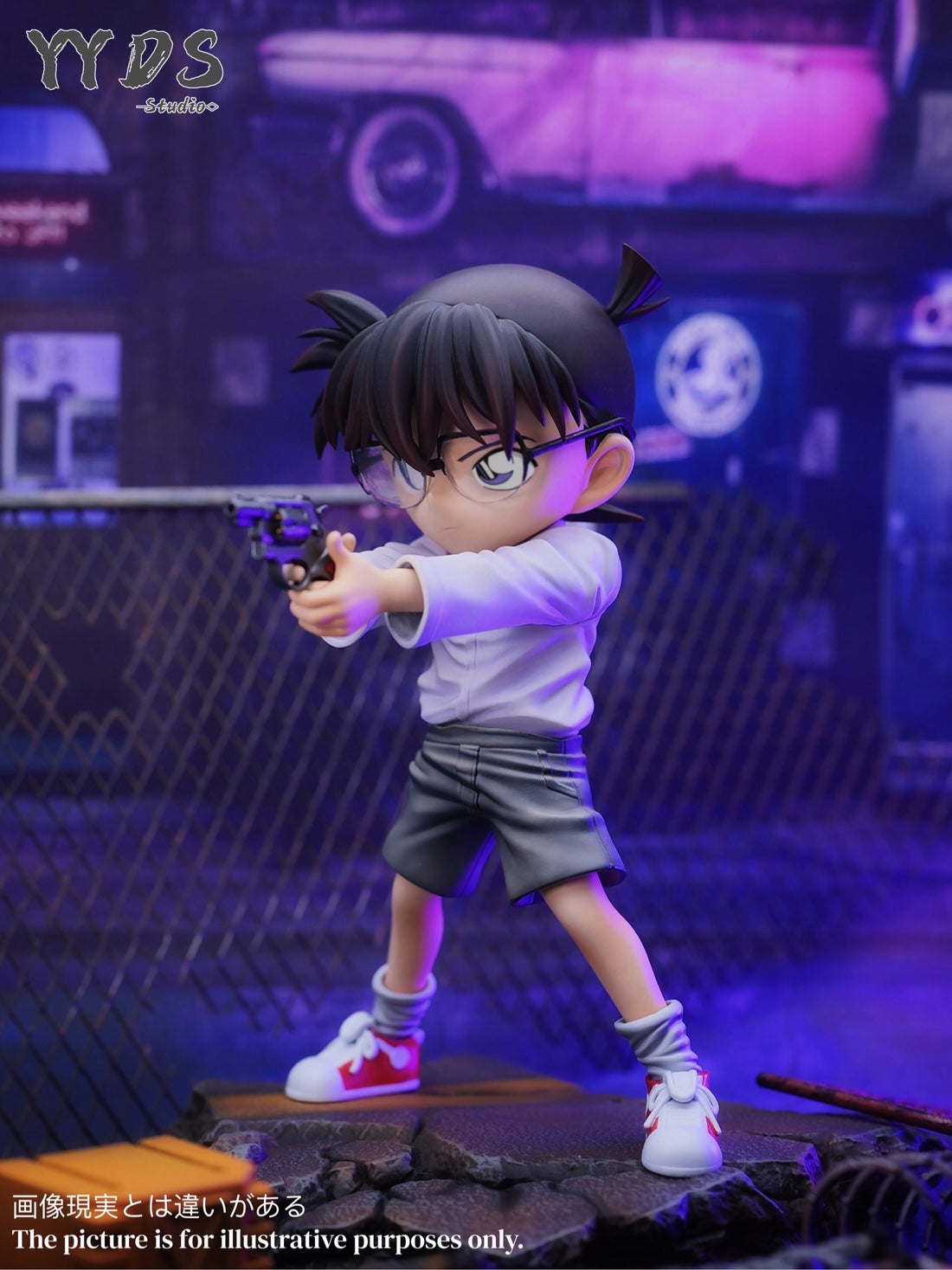 Detective Conan YYDS Studio Gun Conan Resin Statue