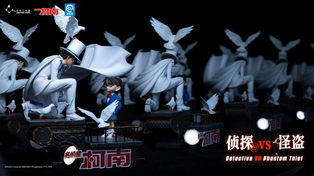 Detective Conan Light Year Studio Detective Conan vs Phantom Thief Licensed Resin Statue