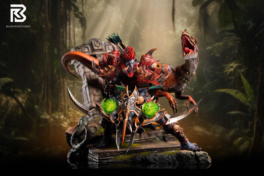 World of Warcraft BR Studio Troll Hunter T6 Gronnstalker's Armor Resin Statue [PRE-ORDER]