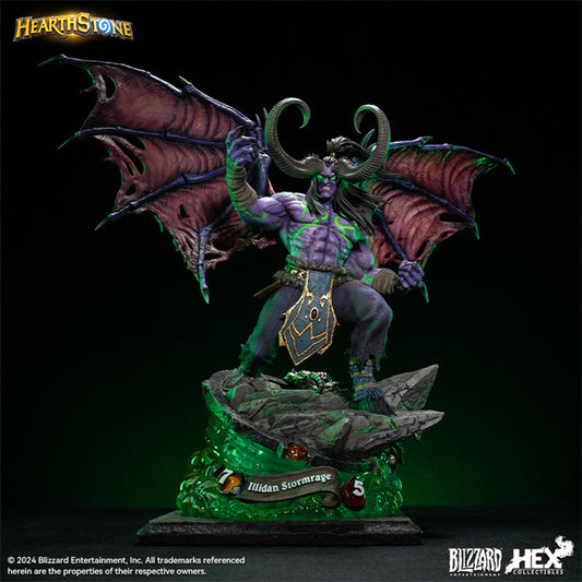 World of Warcraft HEX Collectibles Illidan Stormrage Licensed Resin Statue [PRE-ORDER]