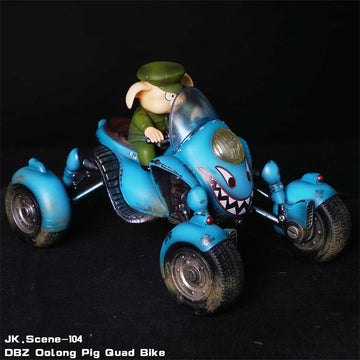 Dragon Ball JacksDo Studio Oolong Four Wheeled Motorcycle Resin Statue [PRE-ORDER]