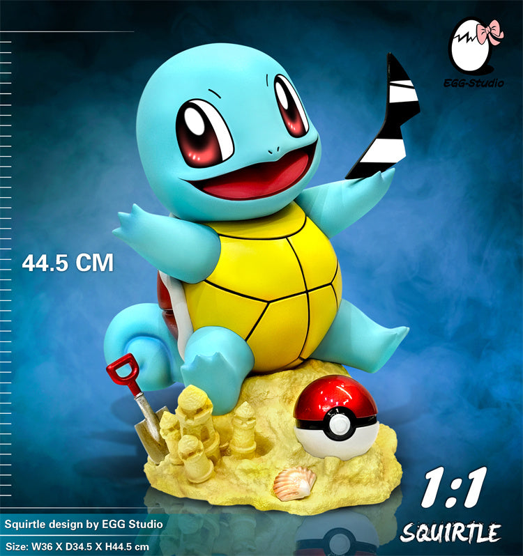 Pokemon EGG Studio Squirtle Resin Statue