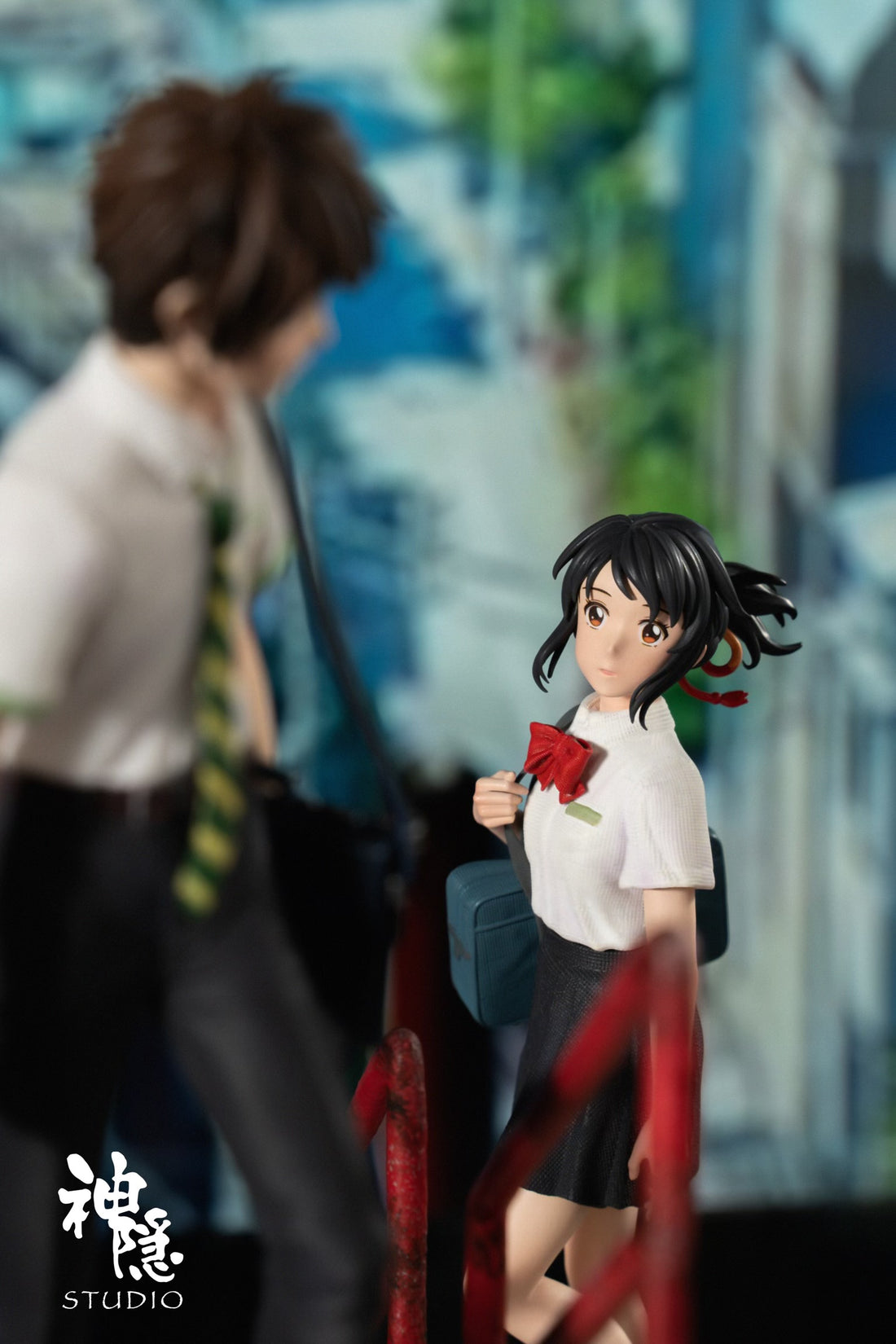 Your Name ShenYin Studio Mitsuha Miyamizu X Taki Tachibana Resin Statue