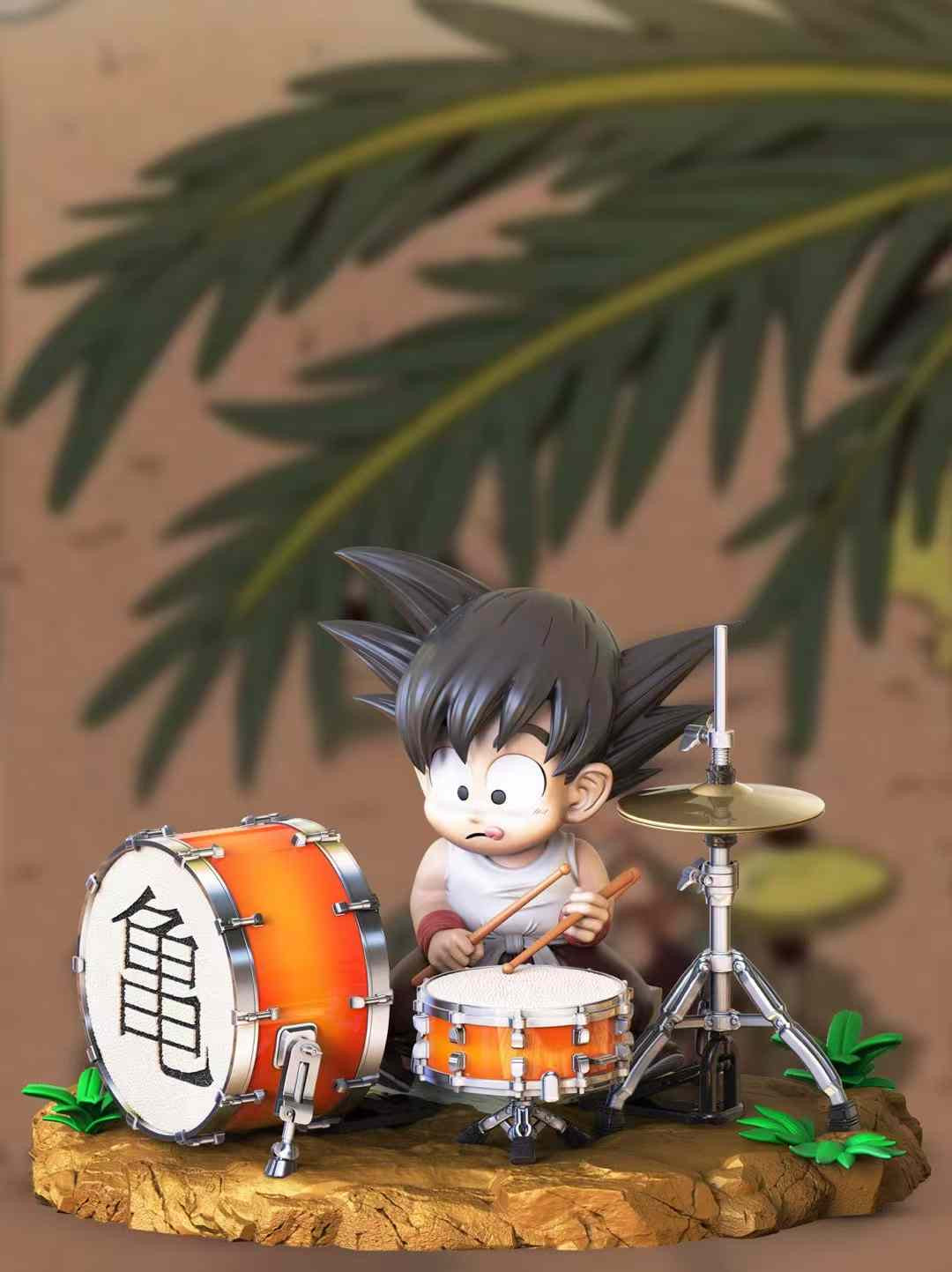 Dragon Ball New Qiyuan Studio Kid Goku Playing The Drums Resin Statue [PRE-ORDER]