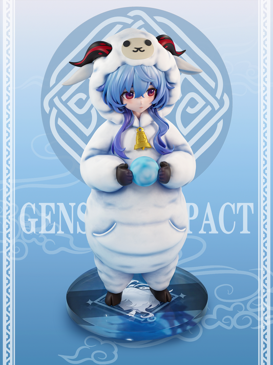 Genshin Impact Yao Meng Meng Studio Sheep Ganyu Resin Statue - Preorder