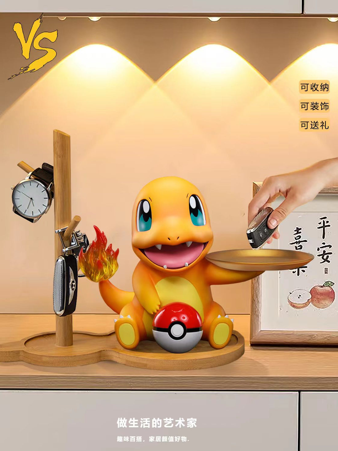 Pokemon VS Studio Charmander Resin Statue