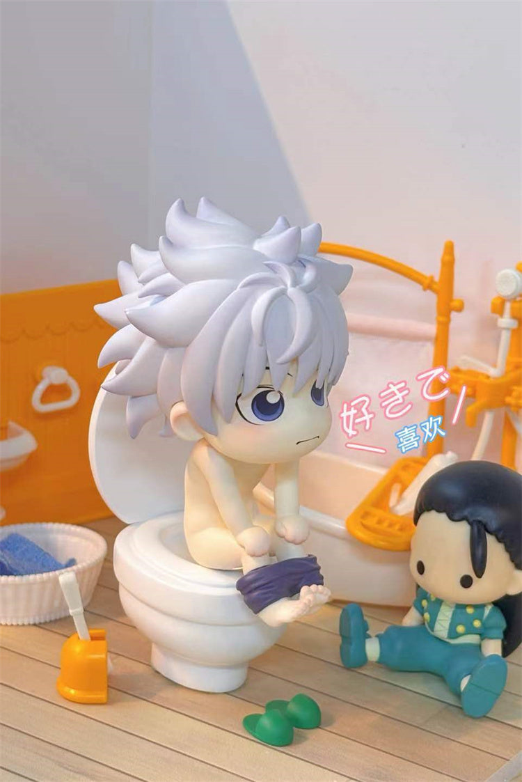 Hunter x Hunter Mini Studio Toilet Little Killua Resin Statue [PRE-ORDER]