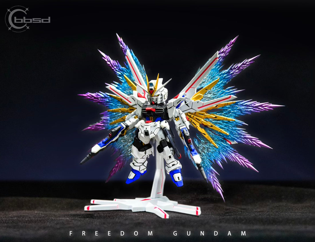 Mobile Suit Gundam BBSD Studio Strike Freedom Gundam Resin Statue