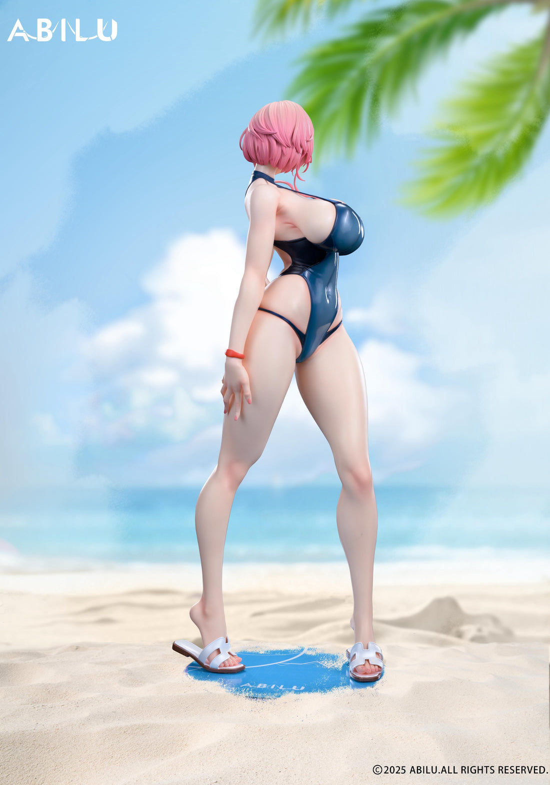 Original ABILU Studio Iris Competitive Swimwear Licensed PVC Figure