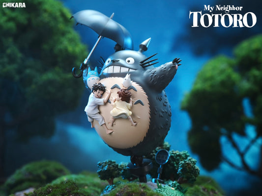 My Neighbor Totoro Chikara Studio Totoro Umbrella Resin Statue [PRE-ORDER]