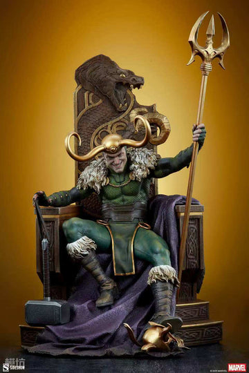 Marvel Sideshow Loki Premium Format Licensed Resin Statue [PRE-ORDER]