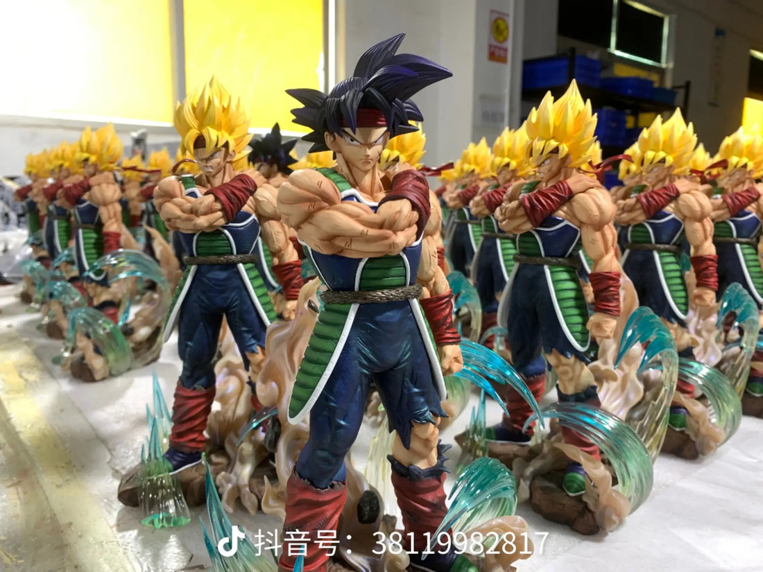 Dragon Ball WuShuang Studio Bardock Resin Statue