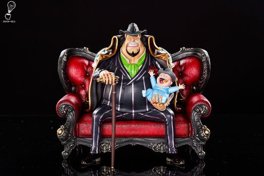 One Piece Brain Hole Studio Sitting Capone Bege Resin Statue - Preorder