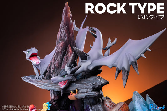 Pokemon PcHouse Studio Rock Type Resin Statue - Preorder