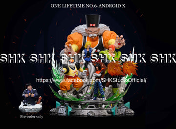 Dragon Ball SHK Studio One Lifetime Series No 6 Androids Resin Statue [PRE-ORDER]