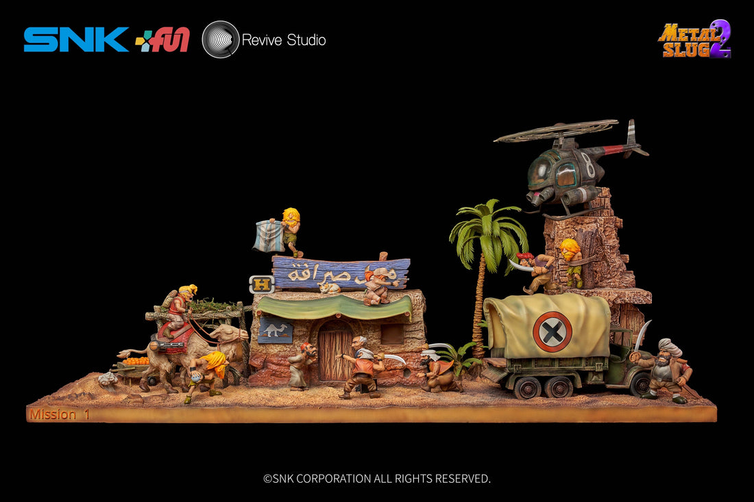 Metal Slug SNK x Revive Studio Iconic Scene Licensed Resin Statue