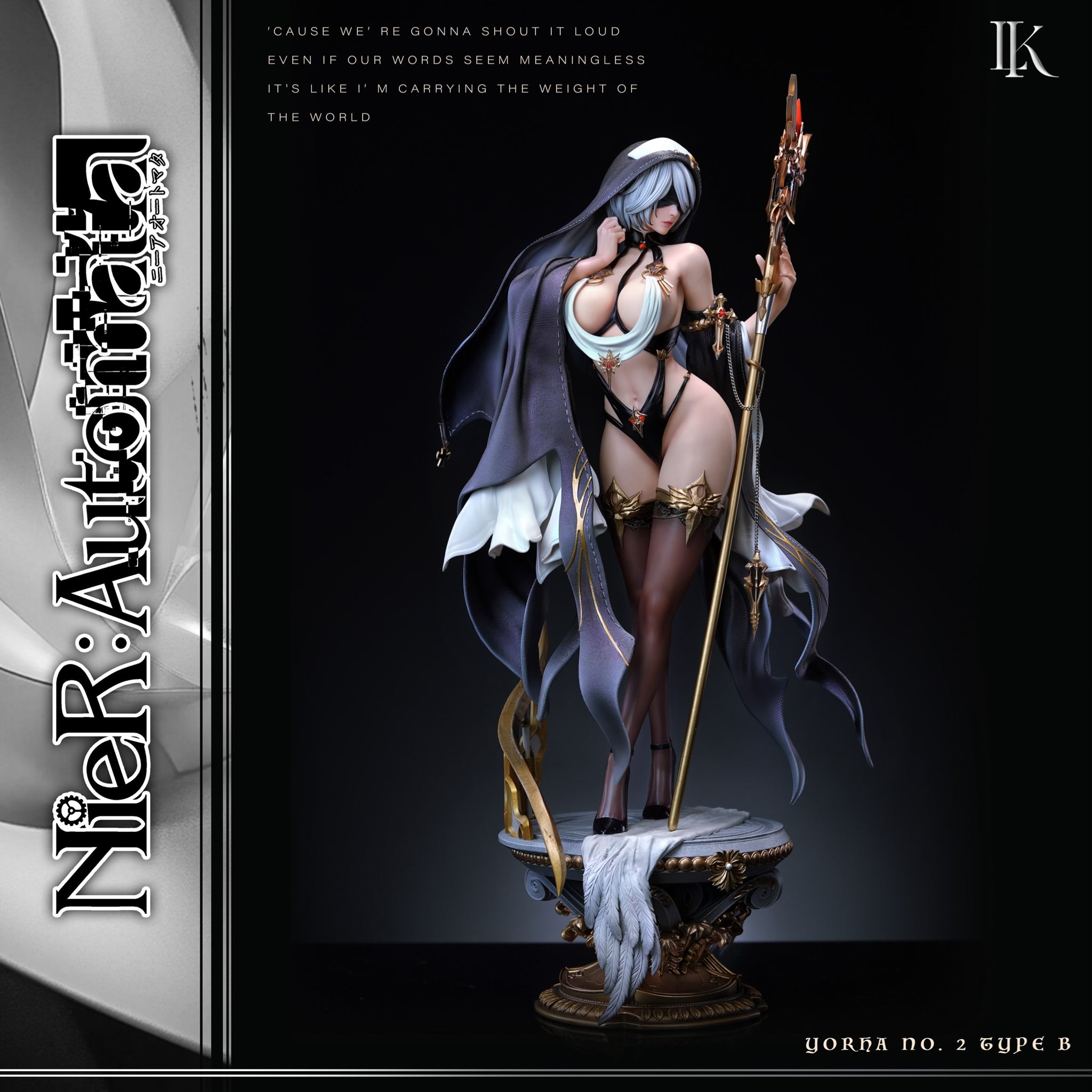 NieR Automata LK Studio Sister Nier 2B Resin Statue [PRE-ORDER]