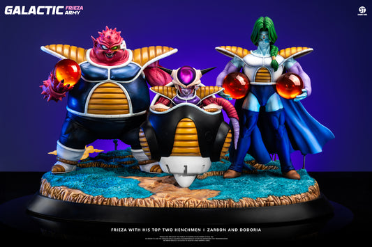 Dragon Ball ShowTime Studio Freezer Zarbon Dodoria Diorama Resin Statue - Preorder