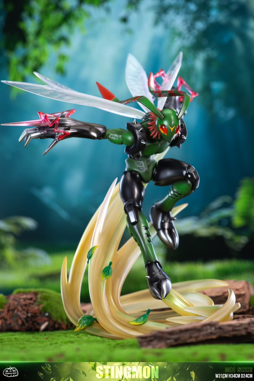 Digimon Nan Gua Zhou Studio Soaring Stingmon Resin Statue [PRE-ORDER]